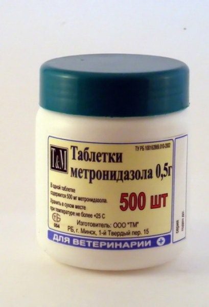  Comprimés métronidazole 0,5 g