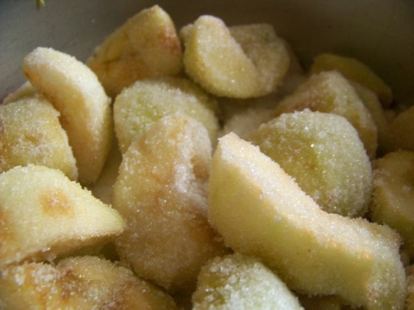  Pommes au sucre à congeler