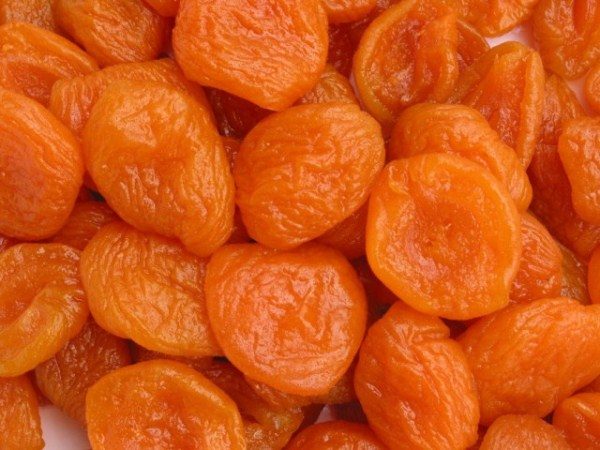  Abricots secs sans noyaux ou abricots secs